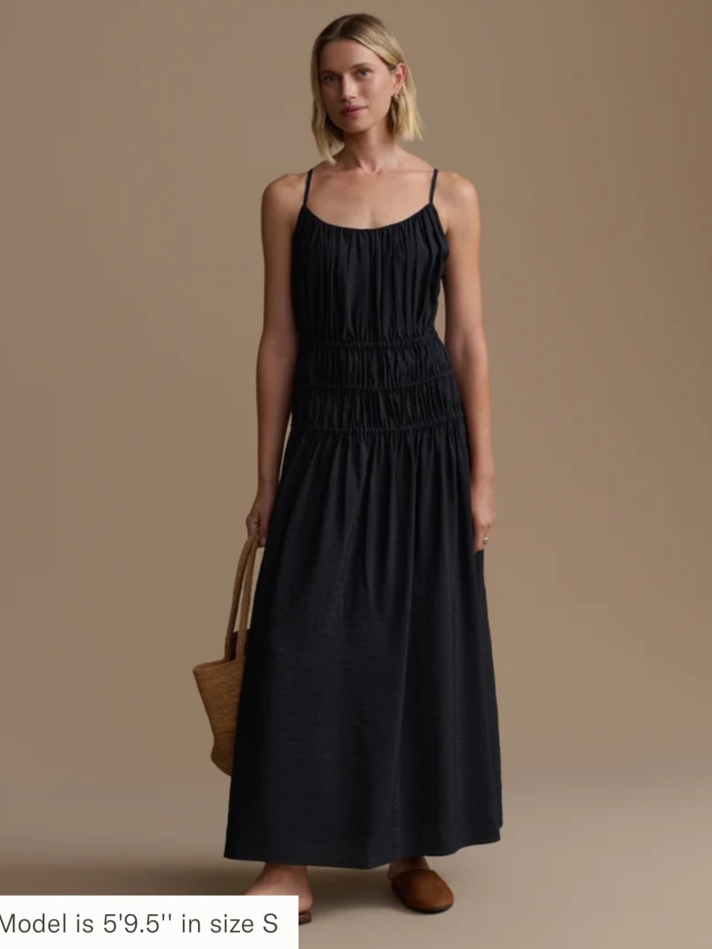 Jenni Kayne Wynn Smocked Maxi Dress